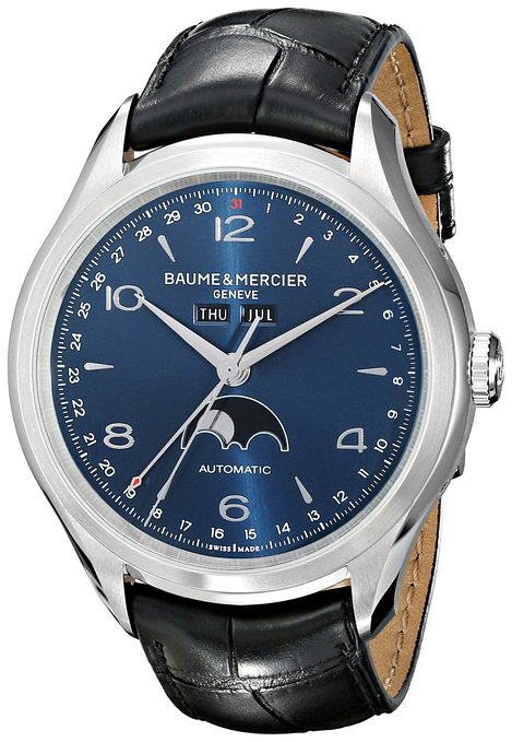 baume & mercier mens bmmoa10057 clifton analog display swiss