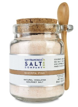 8 oz chefs jar - sherpa pink himalayan salt