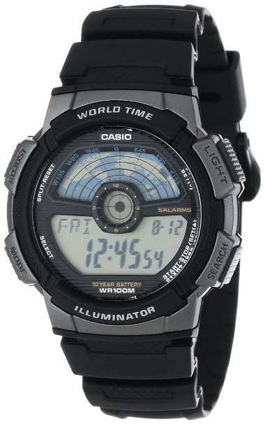 casio ae1100w-1av world time watch